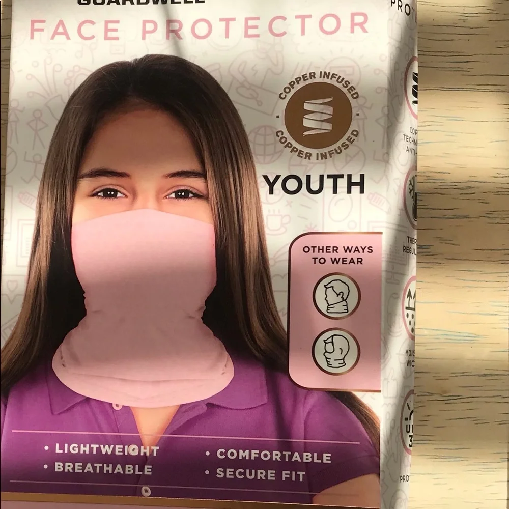 Copper pink mask